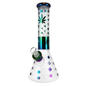 Bong - Weed Vuittton Classy Glass Bong 32cm