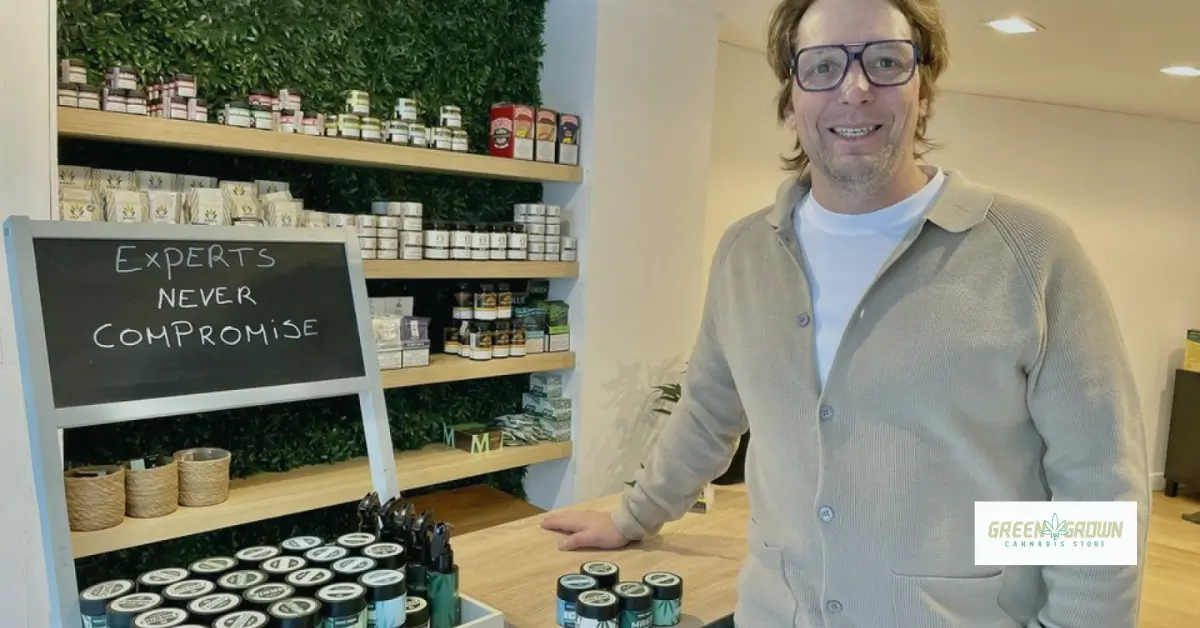 CEO Green Grown Joeri Perneel genomineerd voor belangrijke award cannabisindustrie
