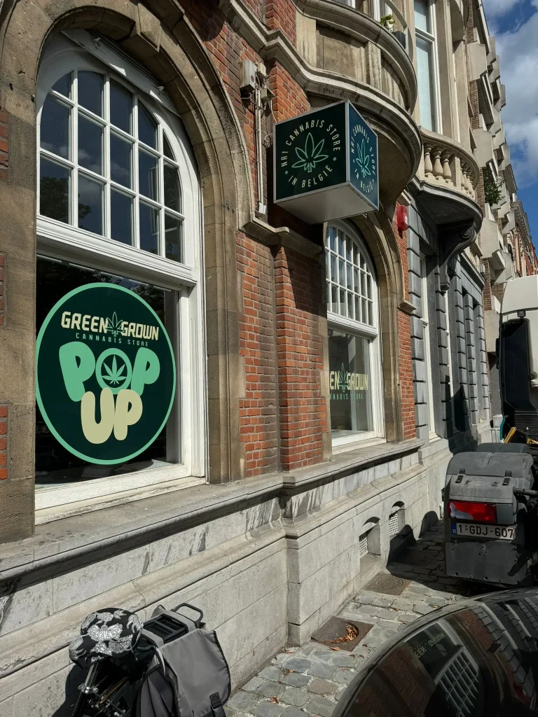 Green Grown opent CBD pop-up store in Leuven